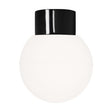 Glob 180 Matt Opal Taklampe/Vegglampe E27 IP54 Ifö Electric Taklampe/Vegglampe