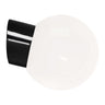 Glob 180 Blank Opal Vegglampe E27 Skrå IP54 Ifö Electric Vegglampe