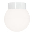 Globe 200 Matt Taklampe/Vegglampe E27 IP44 Ifö Electric AB Taklampe
