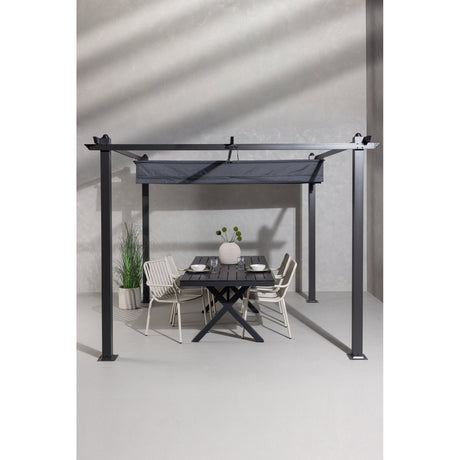 Lazio Pergola stål Venture Design Parasoll