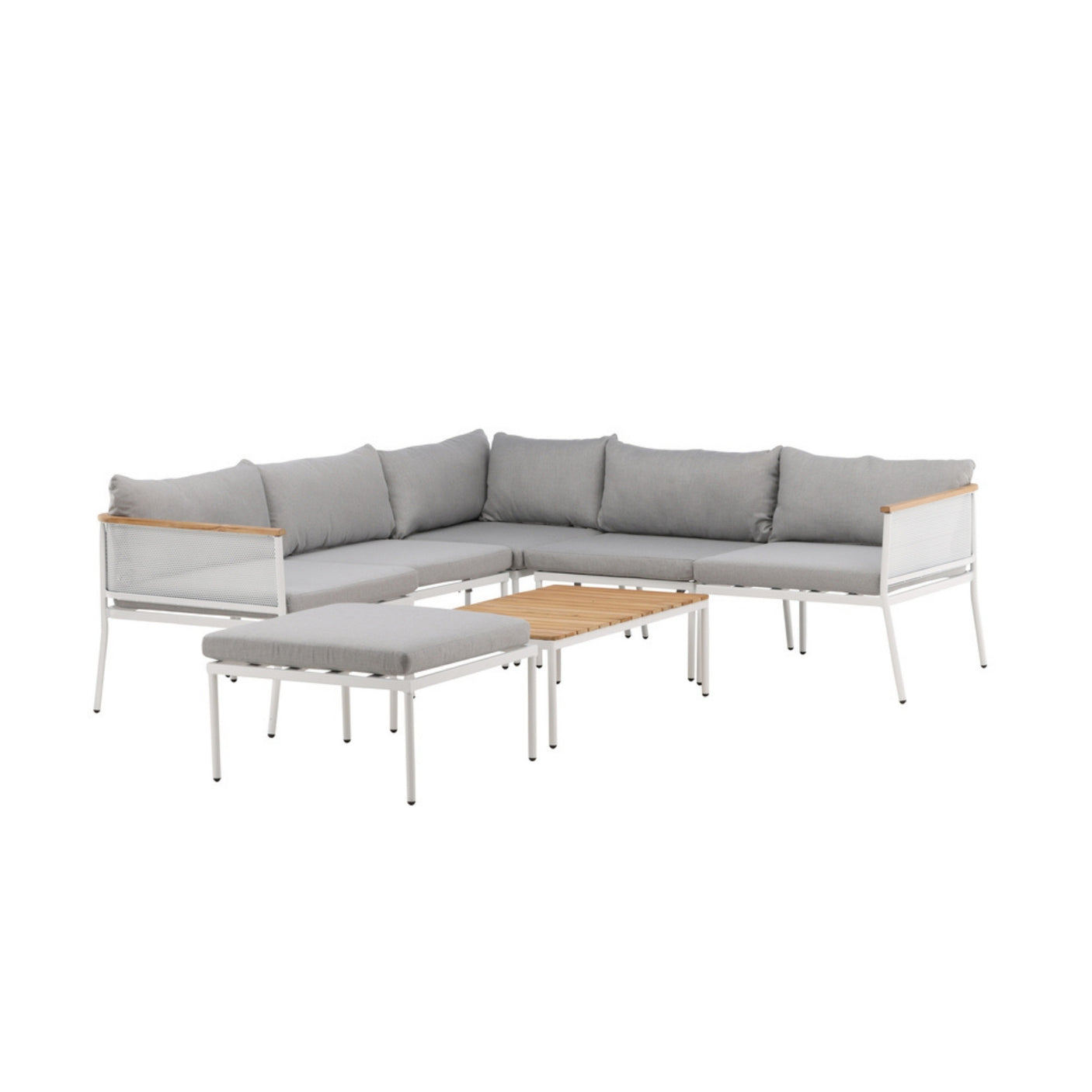 Nettan Corner Sofa Set Venture Design Loungegruppe