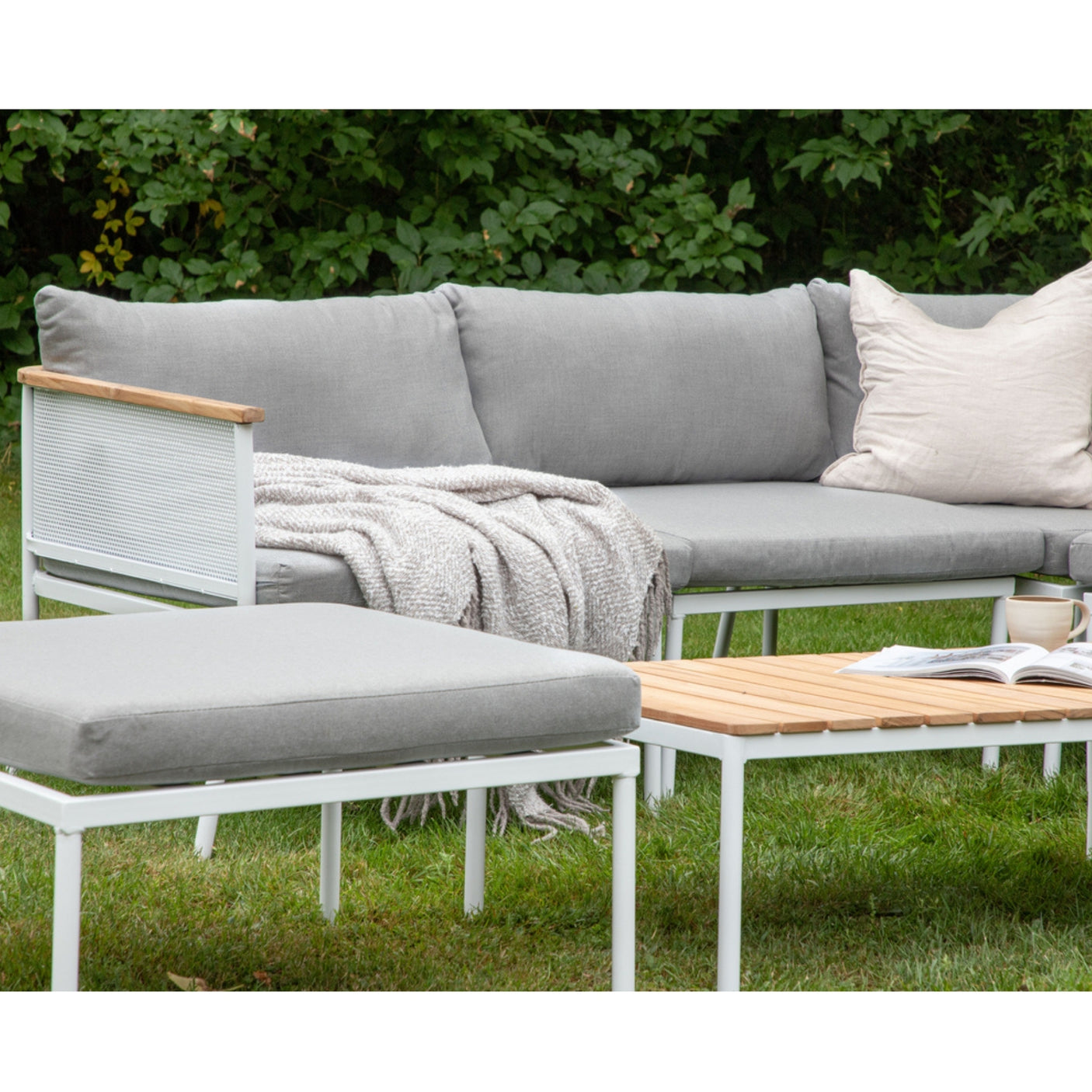 Nettan Corner Sofa Set Venture Design Loungegruppe