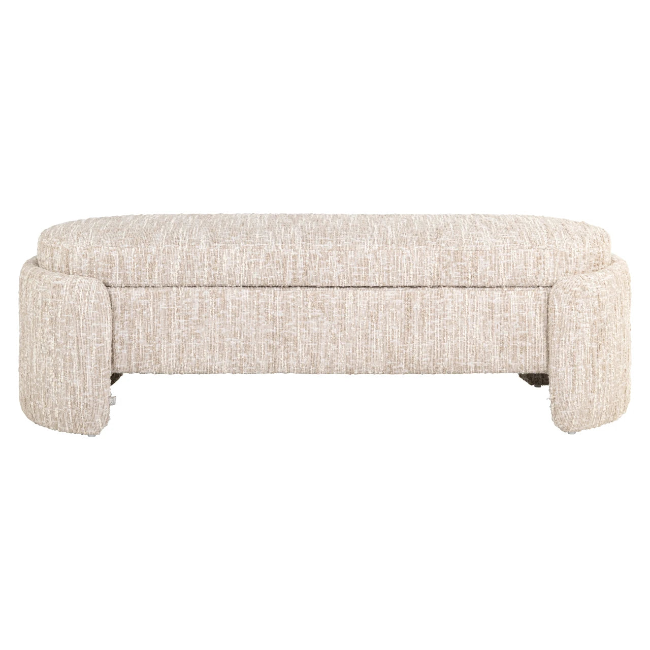 Benk Cupid beige angora med oppbevaring Richmond Interiors Benk