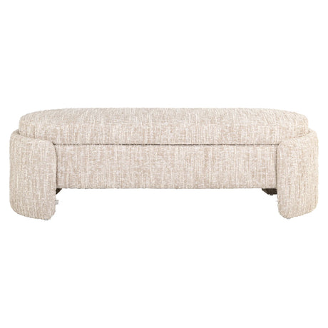 Benk Cupid beige angora med oppbevaring Richmond Interiors Benk