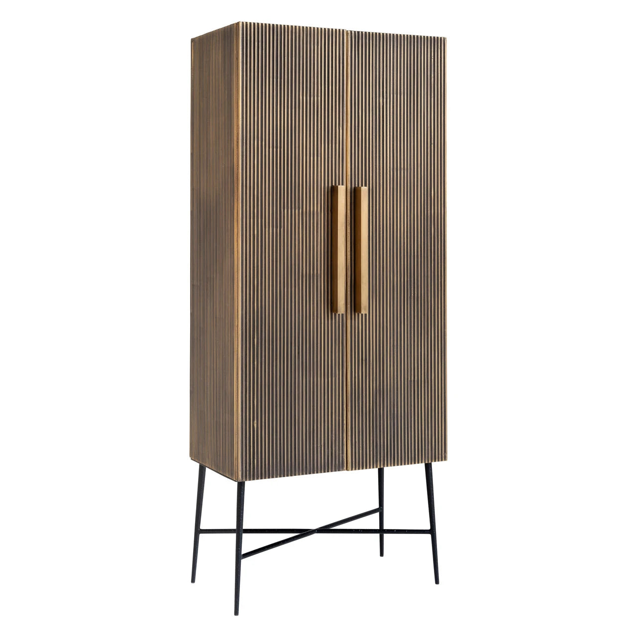 Oppbevaringsskap Ironville gull Richmond Interiors Skap