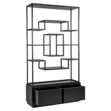 Displayskap Bonvoy svart Richmond Interiors Vitrineskap