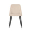 Night 2-pack - Svart / Beige Fløyel Venture Design Spisestol