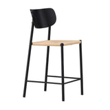Polly Backrest - Svart / Natur Seil Venture Design Spisestol