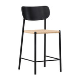 Polly Backrest - Svart / Natur Seil Venture Design Spisestol