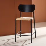 Polly Backrest - Svart / Natur Seil Venture Design Spisestol