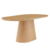 Castor Oval Dining Table Venture Design Spisebord