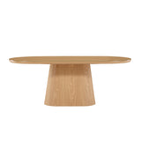 Castor Oval Dining Table Venture Design Spisebord
