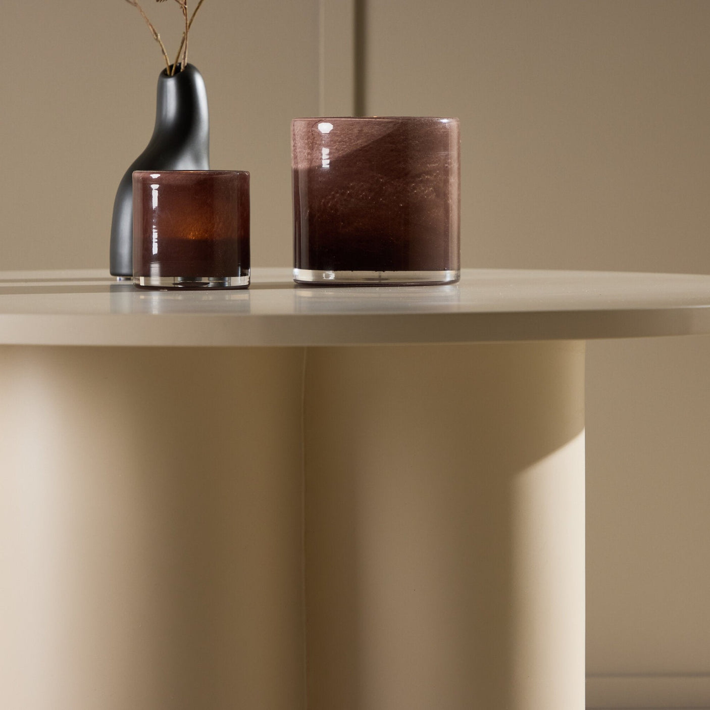 Olivia sofabord Ø80 Venture Design Sofabord