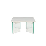 Ester - Glass / Betonglook Venture Design Sofabord