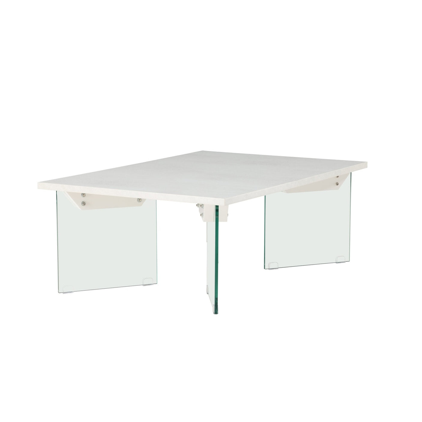 Ester - Glass / Betonglook Venture Design Sofabord