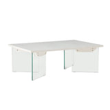 Ester - Glass / Betonglook Venture Design Sofabord