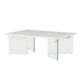 Ester - Glass / Betonglook Venture Design Sofabord