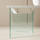 Ester - Glass / Betonglook Venture Design Sofabord