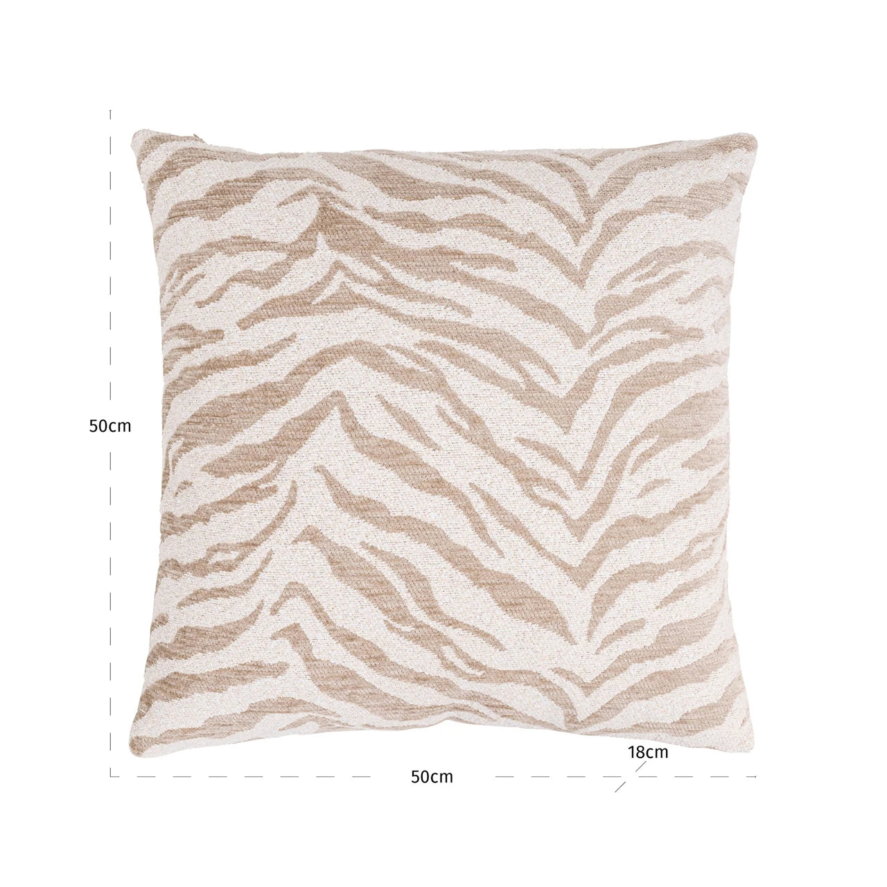 Pute Eliza beige tiger Richmond Interiors Pute