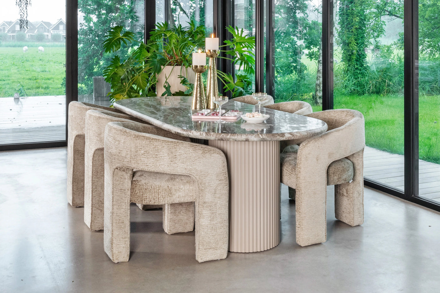 Spisestol Belle desert fusion brannhemmende Richmond Interiors Spisestol