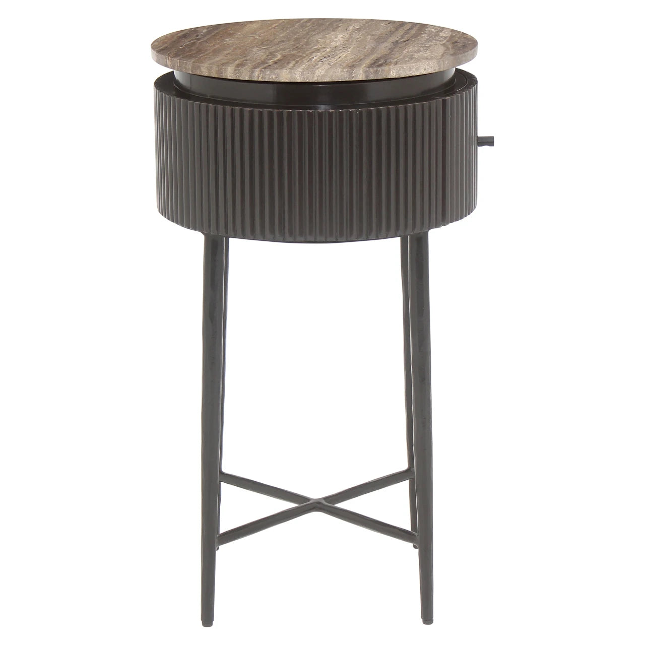 Endebord Russo askebrun Richmond Interiors Sidebord