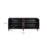 Sideboard Bloomville messing shagreen Richmond Interiors Skjenk