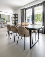 Hurricane light Loretta gold small Richmond Interiors Lanterne og lysglass