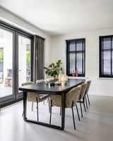 Hurricane light Loretta gold small Richmond Interiors Lanterne og lysglass