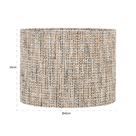 Lampeskjerm Philou trendy natur 40Ø Richmond Interiors Lampeskjerm