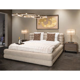 Bed Obidis naturlig lineær 180x210 madrassstørrelse med oppbevaring Richmond Interiors Seng