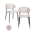 Spisestol Bea lovely cream sett med 2 Richmond Interiors Spisestol