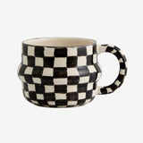 YSIA kop, tern - svart/råhvitt Nordal TABLEWARE