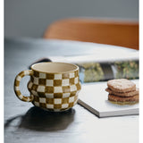 YSIA kop, tern - grønn/råhvit Nordal TABLEWARE