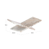 Bokstativ Belicia Blush beige Richmond Interiors Hylle
