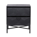 Nattbord Blax svart Richmond Interiors Nattbord