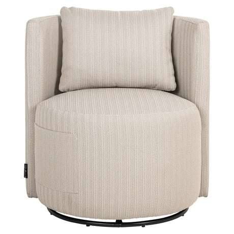Utendørs spise stol Marlin beige svingbar Richmond Interiors Spisestol