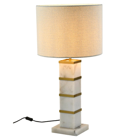 Bordlampe Celinae hvit inkludert lampeskjerm Richmond Interiors Bordlampe