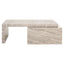 Salongbord Novaz sand Sett med 2 Richmond Interiors Sofabord