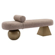Benk Alexander Jones brun tweed flammehemmende Geneva Richmond Interiors Benk
