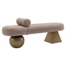 Benk Alexander Jones brun tweed flammehemmende Geneva Richmond Interiors Benk