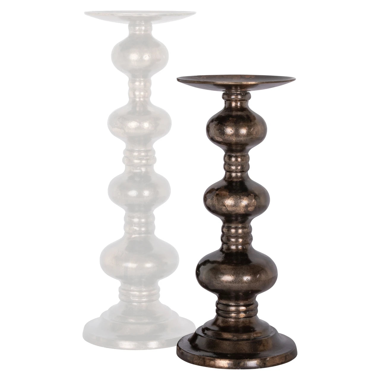 Lysestake Joya kobber liten Richmond Interiors Lysestake