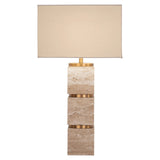 Bordlampe Jaella beige Richmond Interiors Bordlampe