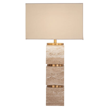 Bordlampe Jaella beige Richmond Interiors Bordlampe