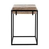 Endebord Calloway champagnegull Richmond Interiors Sidebord