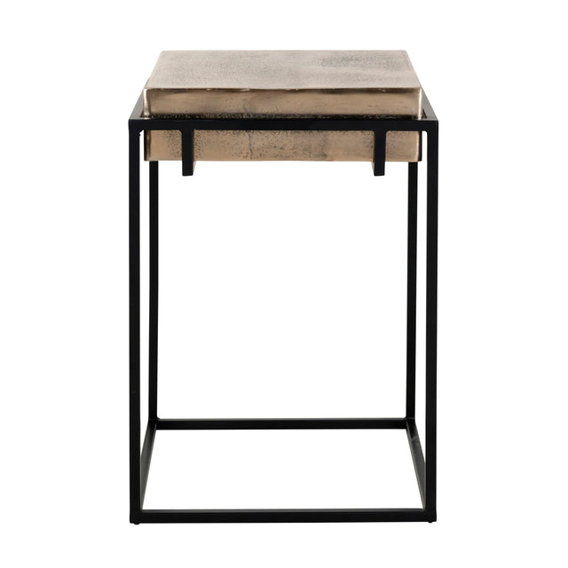 Endebord Calloway champagnegull Richmond Interiors Sidebord