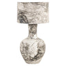 Bordlampe Cecile svart/hvit Richmond Interiors Bordlampe