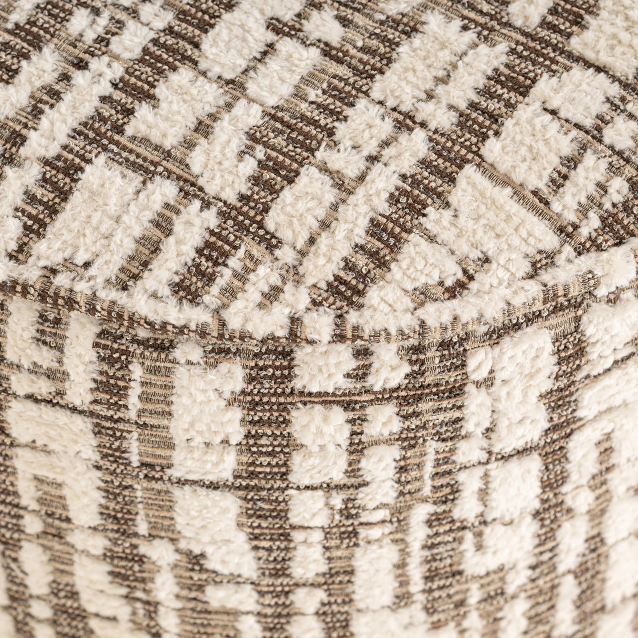 Pouffe & Footstool Lexie cream 45Ø Richmond Interiors Pall
