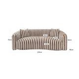 Sofa Luxandra stripes sand Richmond Interiors Sofa