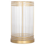 Orkanlampe Dyara gull stor Richmond Interiors Lanterne og lysglass
