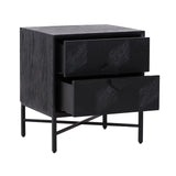 Nattbord Blax svart Richmond Interiors Nattbord